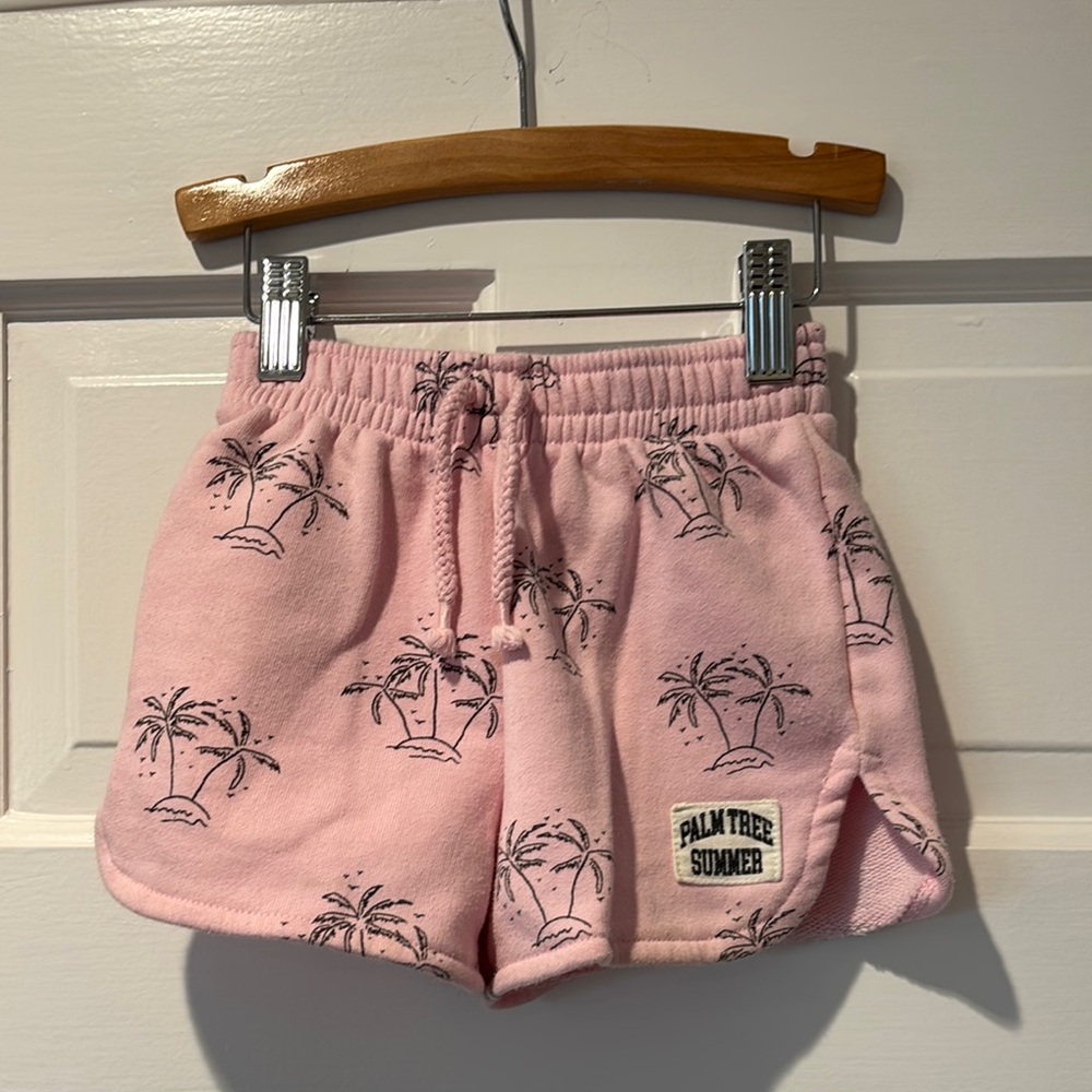 Pink Kids Shorts